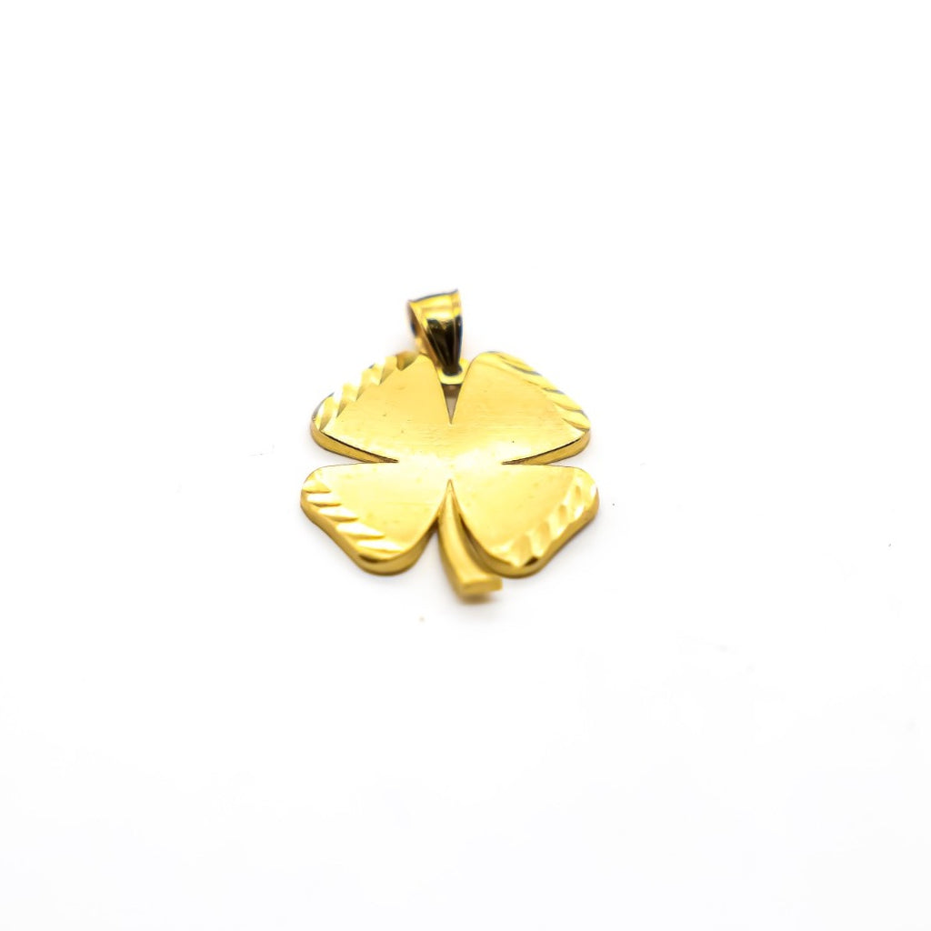 14K Clover Pendant - Ashely Jewelry 2