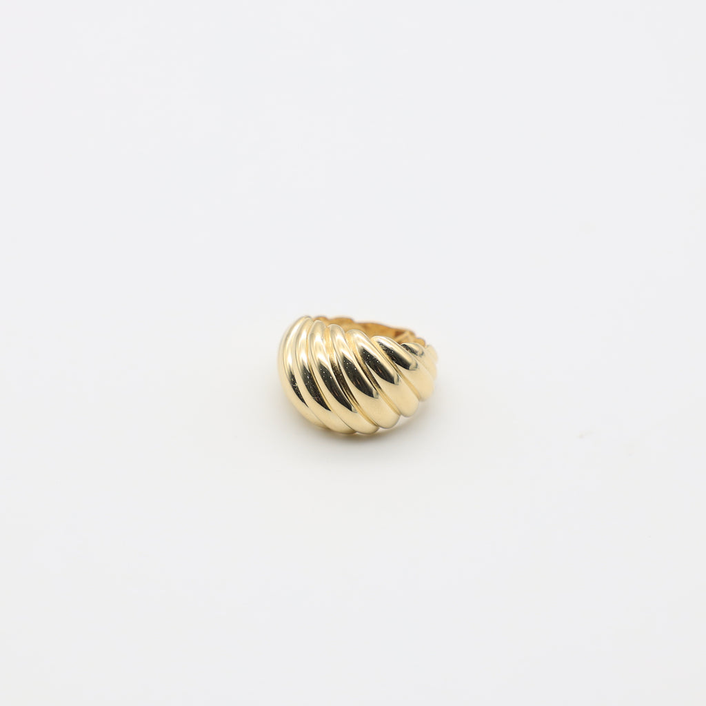 14K Twisted Women Ring - Ashely Jewelry 2