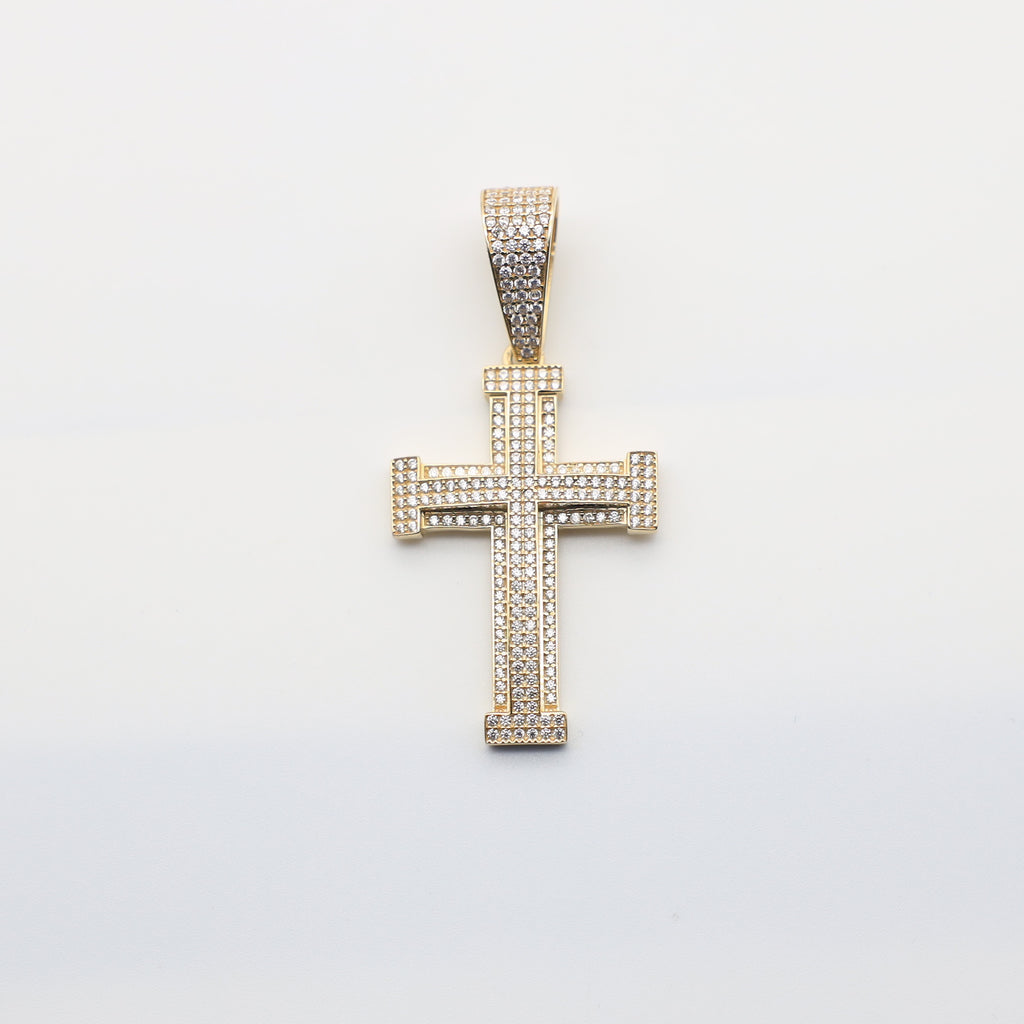 10K Cross Pendant - Ashely Jewelry 2