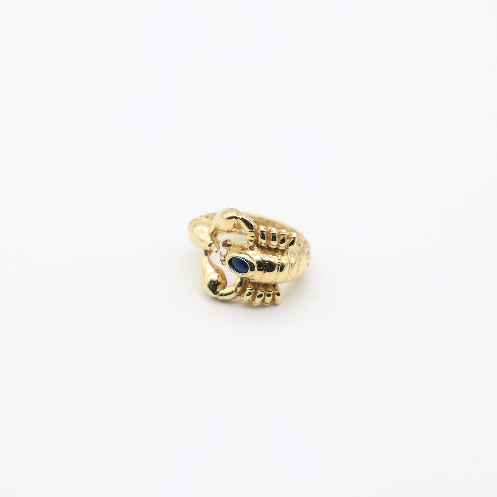 14K Scorpion Women Ring - Ashely Jewelry 2