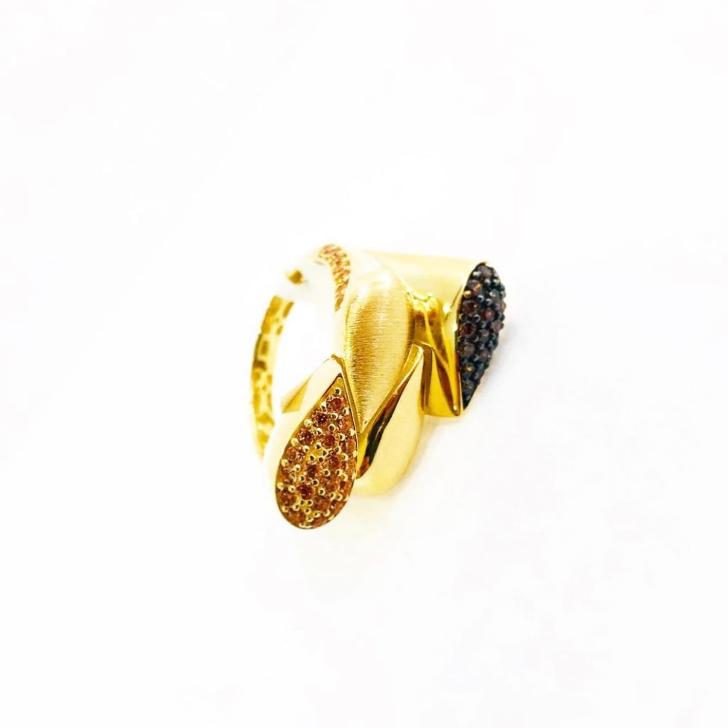 14K Gold Women Fancy Ring - Ashely Jewelry 2