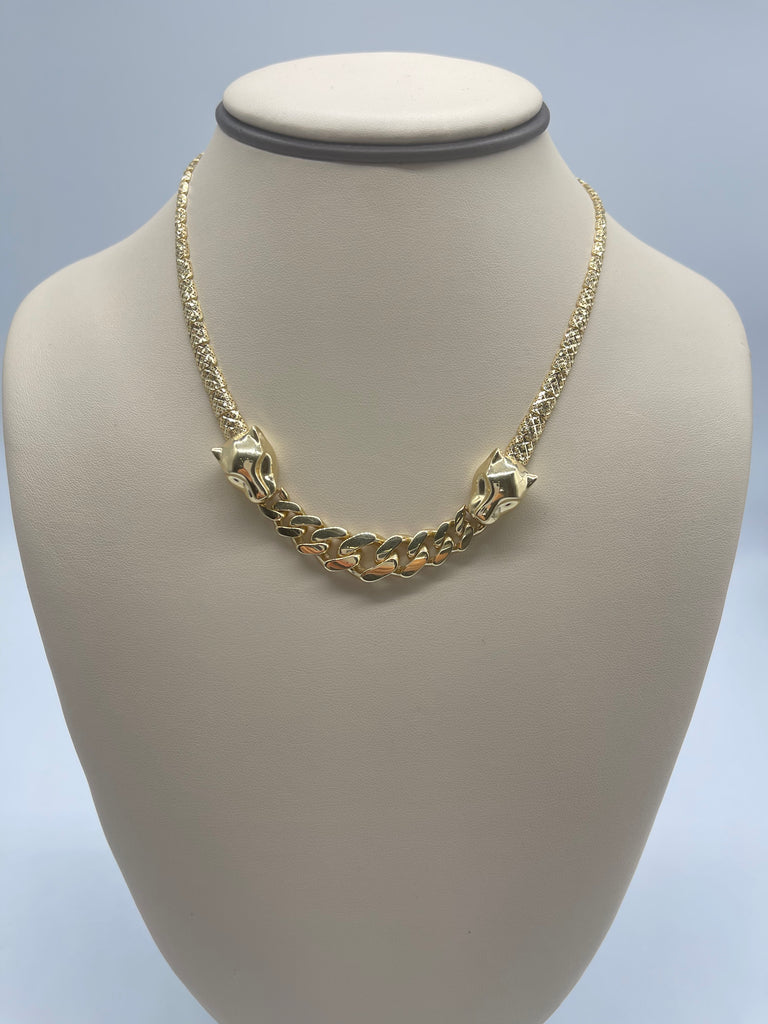 14KT Panther Necklace - Ashely Jewelry 2